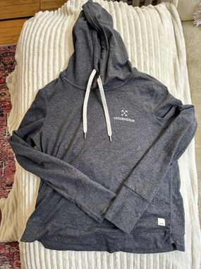 Vuori Troubadour Dark Heather Gray Pullover Hoodie